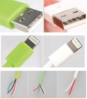 Cable de carga del cargador del cordón del cable de alta calidad del USB para el cable del usb del iPhone